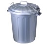 Popelnice Hercules 70 L stříbrná CURVER