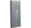 CANYON powerbanka 5000 mAh, 2*5V/1.5-2.2A (micro-USB + Lightning) a USB output 5V/2A (max.), tmavě šedá (CNS-TPBP5DG)