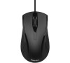 HAMA myš MC-200/ drátová/ optická/ 1200 dpi/ 3 tlačítka/ USB/ černá (182602)
