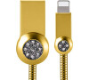 Remax RC-085i, datový kabel lightning, zlatý (AA-1287)