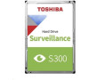 TOSHIBA HDD S300 PRO Surveillance (CMR) 8TB, SATA III, 7200 rpm, 256MB cache, 3,5", BULK (HDWT380UZSVA)