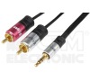 Kabel Jack 3,5mm (M) - 2xRCA Cinch (M), 2m VIGAN