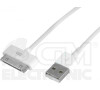 Napájecí a datový kabel Apple Dock 30 pin/USB 2.0 VIGAN