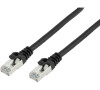 VIGAN SSTP RJ45-RJ45 10m černý patch kabel