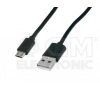 Propojovací kabel USB 2.0 A (M) / USB 2.0 Micro B (M), 2m VIGAN