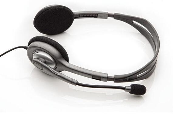 Sluchátka s mikrofonem Logitech H110