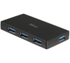 USB Hub Trust 4 Port USB 3.0 - černý