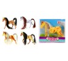 Kůň malý plast 10cm asst 6 barev v krabičce