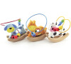 Labyrint Teddies zvířátka dřevo