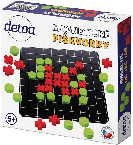 Společenská hra Detoa Magnetické piškvorky