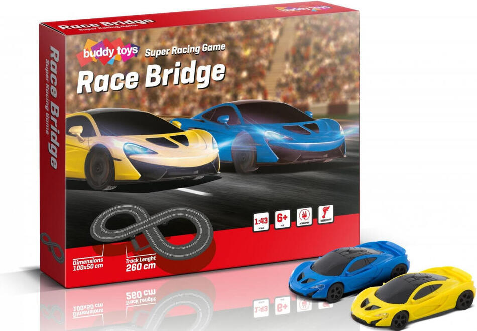 Autodráha Buddy Toys BST 1263 Race Bridge