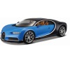BUGATTI CHIRON 1:18 modro-černé