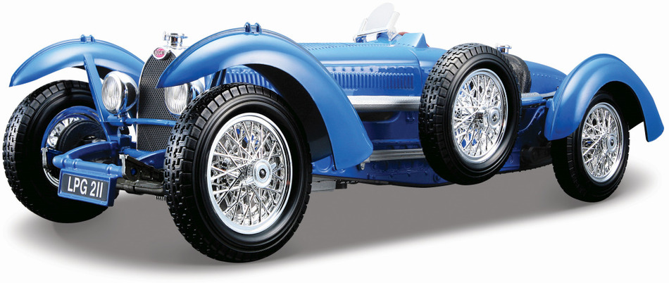 BUGATTI "TYPE 59"(1934) 1:18 modrá