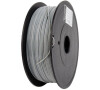 Filament GEMBIRD, PLA PLUS, 1,75mm, 1kg, šedá