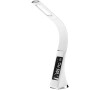 LED stolní lampička Immax LEATHER WHITE bílá