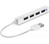 USB Hub Speed Link Snappy SLIM USB Hub 4-Port - bílý