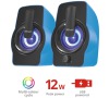 repro TRUST Gemi RGB 2.0 Speaker Set - blue (22978)