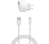 Nabíječka do sítě Xqisit pro iPhone 2.4A USB