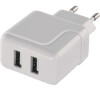 Emos duální USB adaptér do sítě + micro USB kabel + USB-C redukce (V0119)