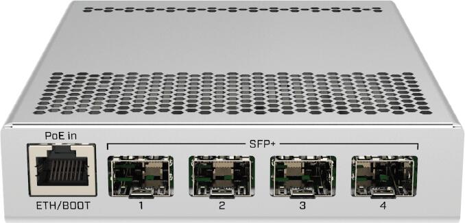 MIKROTIK Cloud Router Switch CRS305-1G-4S+IN, Dual Boot (SwitchOS, RouterOS)