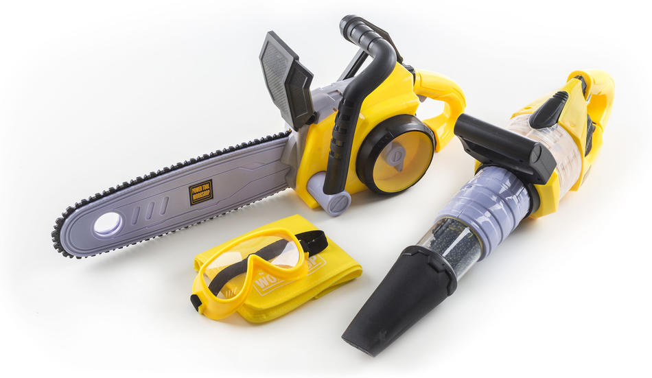 Hračka G21 fukar a motorová pila na baterie DELUXE TOOLS