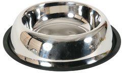 Miska nerez protiskluz pes STEEL 0,55 l Zolux