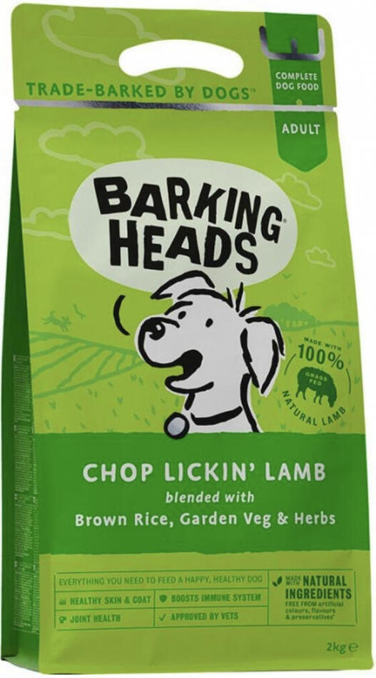Granule pro psy Barking Heads Chop Lickin’ Lamb 2kg