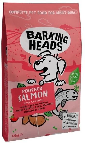 Granule pro psy Barking Heads Pooched Salmon 12kg