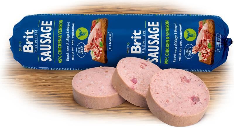 Brit Sausage Chicken&Venison 800g