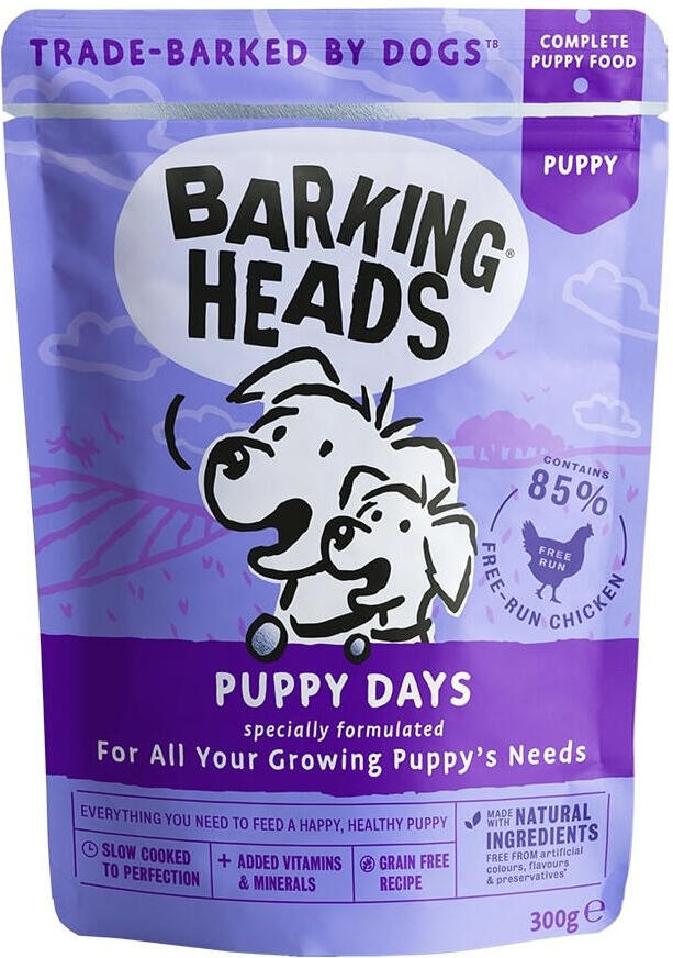 Kapsička pro psy Barking Heads Puppy Days NEW 300g