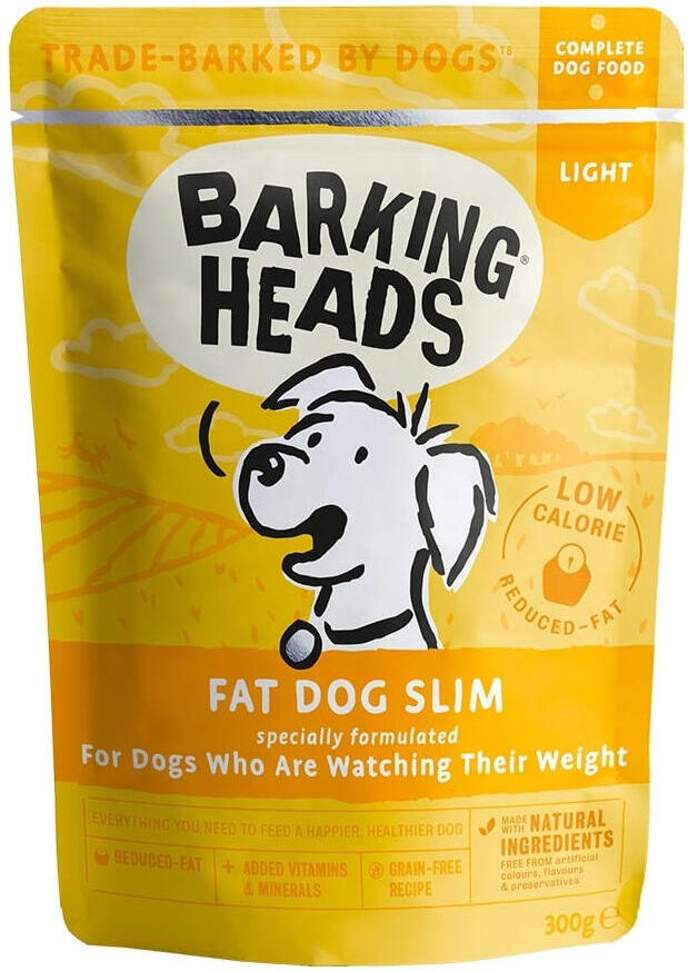Kapsička pro psy Barking Heads Fat Dog Slim NEW 300g