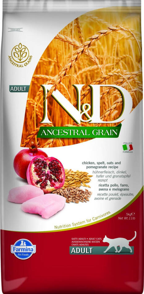 N&D LG CAT Adult Chicken & Pomegranate 5kg