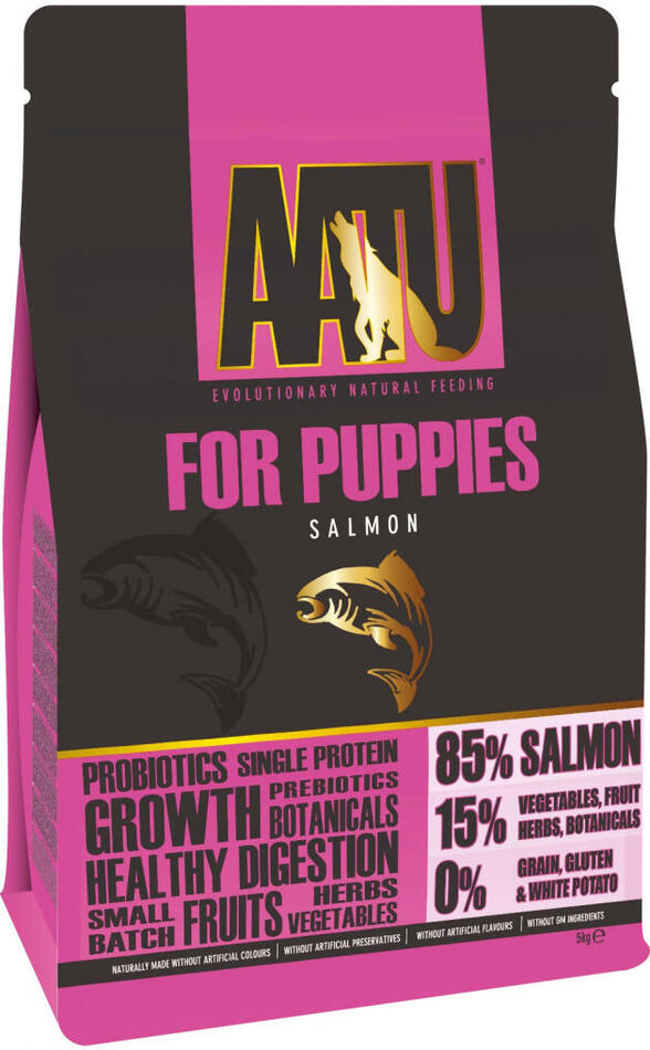 AATU Dog 85/15 Puppy Salmon 5kg