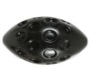 Hračka pes míček TPR OVAL 14cm černá Zolux