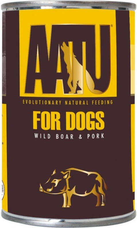 AATU Dog Pork&Wild Boar konz. 400g