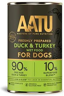 AATU Dog Duck&Turkey konz. 400g