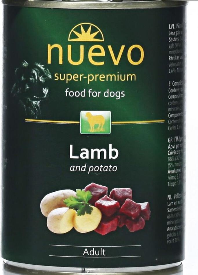 Nuevo pes Adult Jehněčí - Classic konz. 400g
