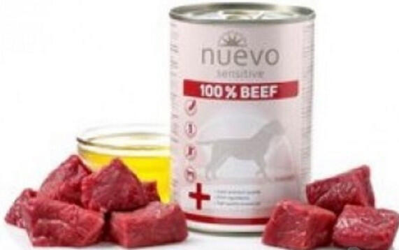 Nuevo pes Sensitive Hovězí Monoprotein konz. 400g