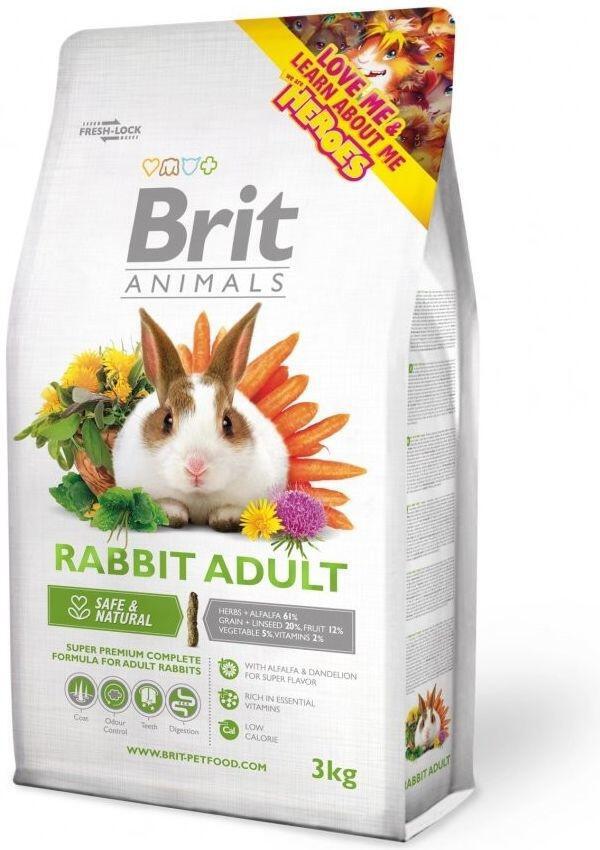 Brit Animals Rabbit Adult Complete 300g