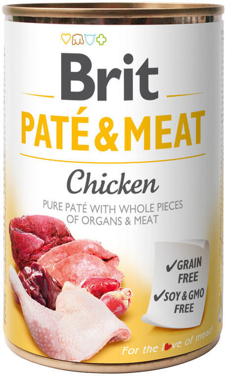 Brit Dog konz Paté & Meat Chicken 400g