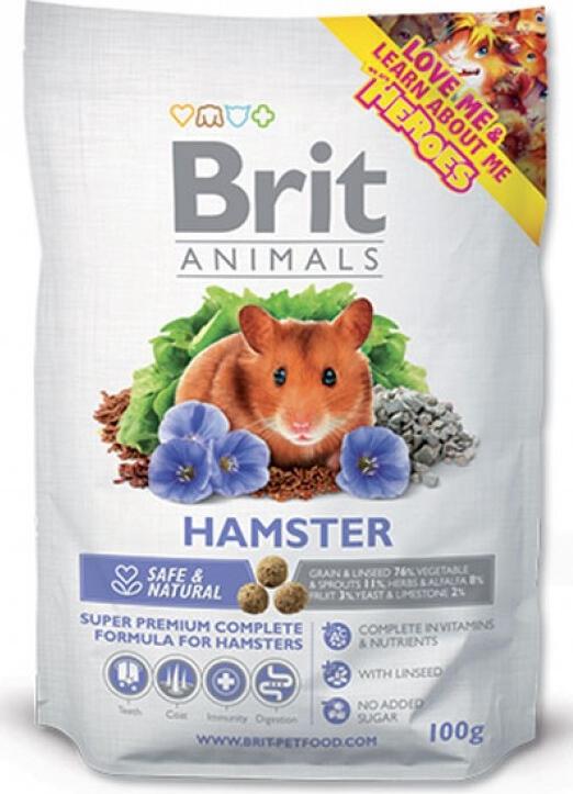 Brit Animals Hamster Complete 100g