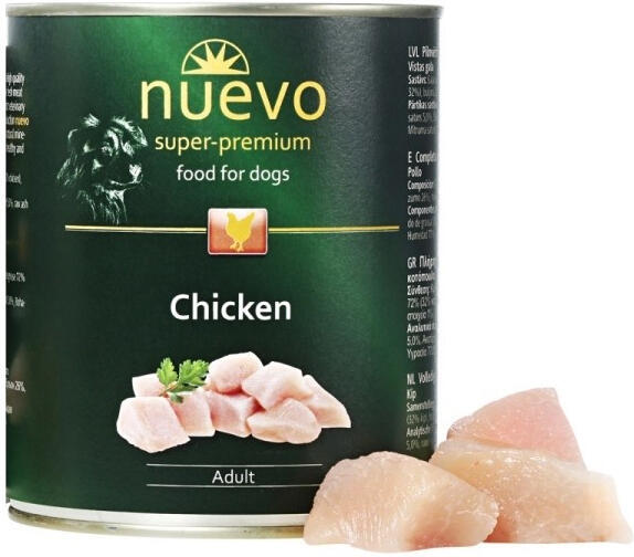 Nuevo pes Adult Kuřecí konz. 800g