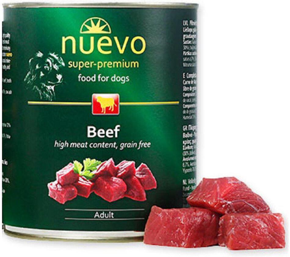 Nuevo pes Adult Hovězí konz. 800g