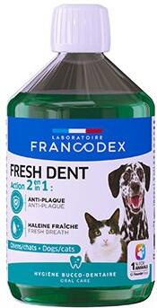 Francodex Fresh Dent 2v1 pro psy a kočky 500ml