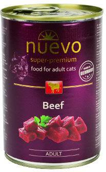 Nuevo kočka adult Hovězí konz. 400g