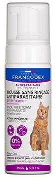 Francodex Bezoplachová antipar. pěna pro kočky 150ml
