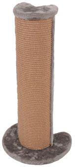 Škrabadlo sloupek rohový šedá 64cm Zolux