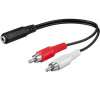 PREMIUMCORD kjackcinb02 35mm2xCINCH 20cm