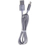 Datový kabel Aligator USB-C, šedý DAKT004