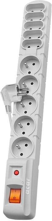 Rozvodný panel ACAR S10/3m 5+5x220V černý+přep.och (9602)